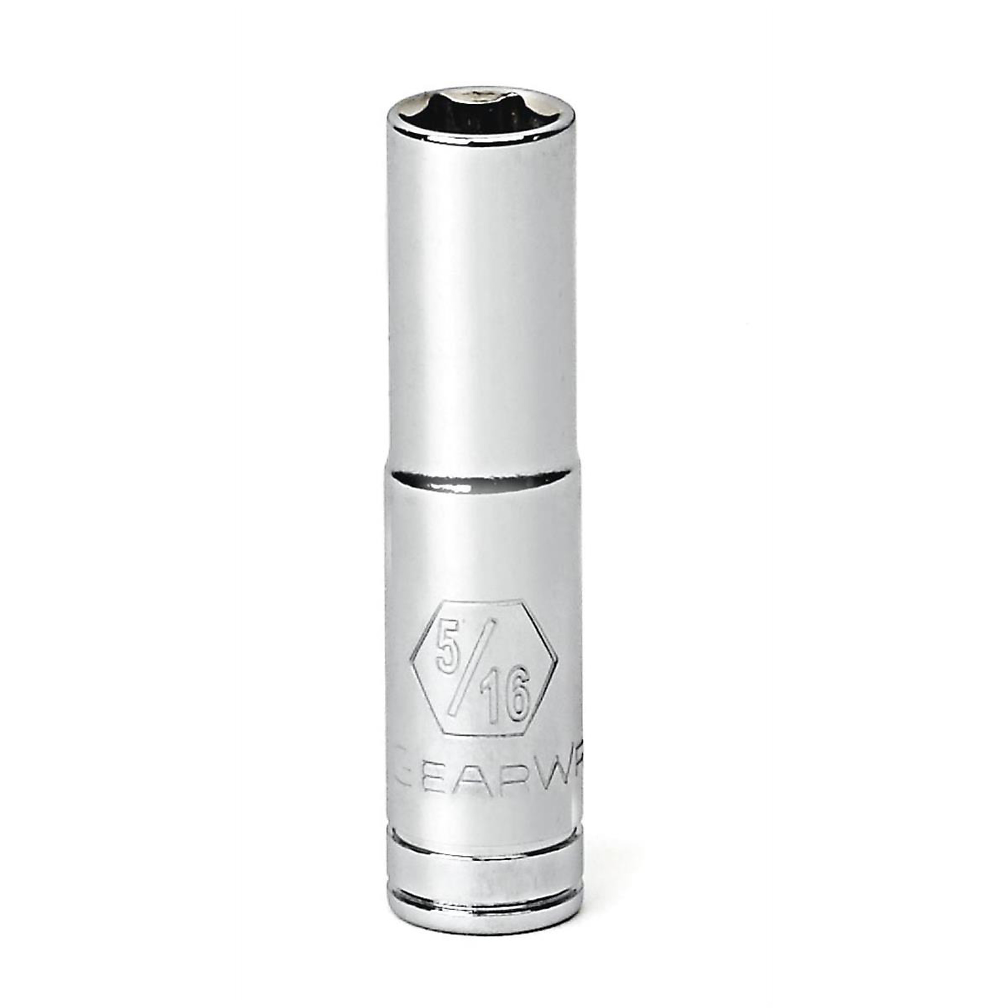 GearWrench 5/16in. Deep Socket — 1/4in. Drive, 6-Point, Model# KDT80119